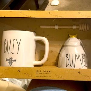 Rae Dunn Honey Pot set